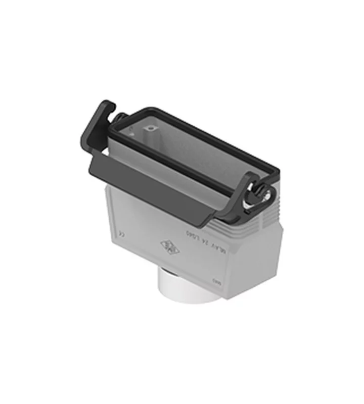 hood, size 104.27, IL-BRID stainless steel, 1 lever, 1xM40 top