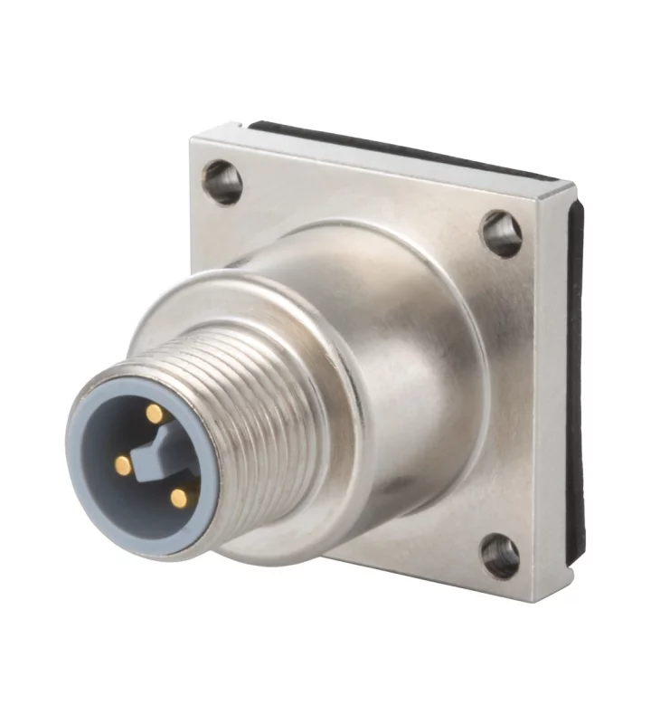 Panel Connector male thread, front mounting