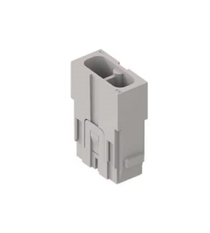 male insert, MIXO, 1MU, 2p, crimp, 40A, 1000V