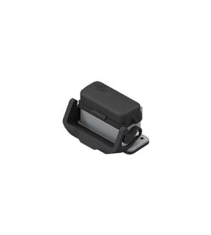 bulkhead mounting housing, size 49.16, IL-BRID alu, 1 lever, spring cover