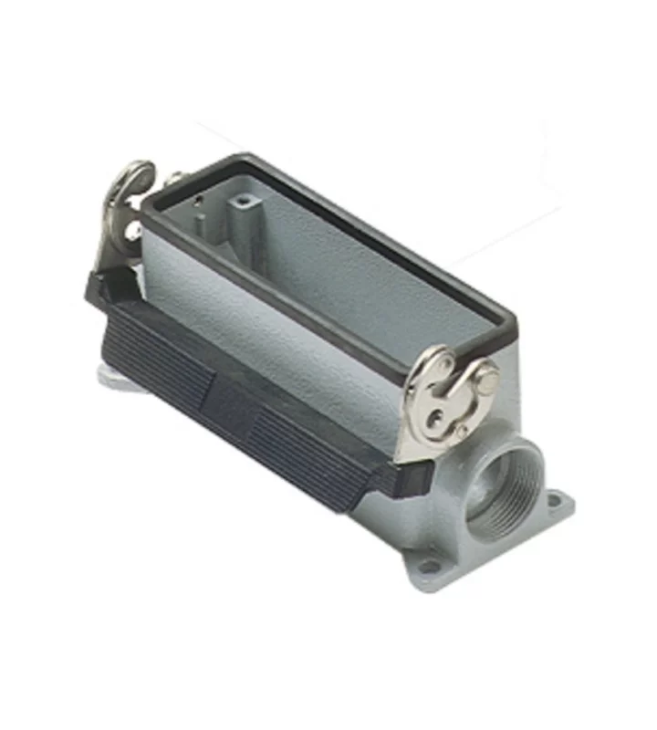 surface mounting housing, size 104.27, C-TYPE alu, 1 lever, 1xM25 side