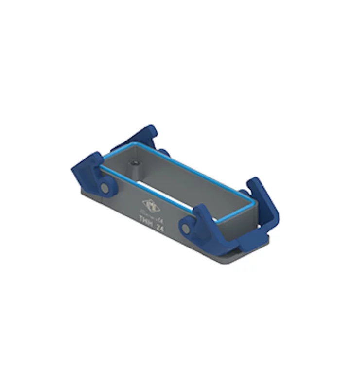 bulkhead mounting housing, size 104.27, T-TYPE /H plastic, 2 levers