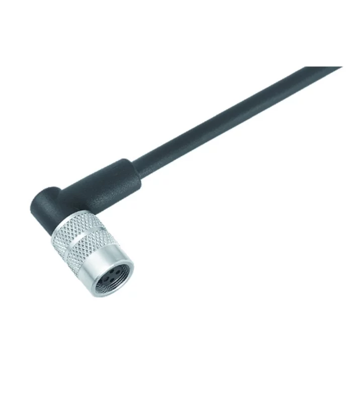 Female angled connector