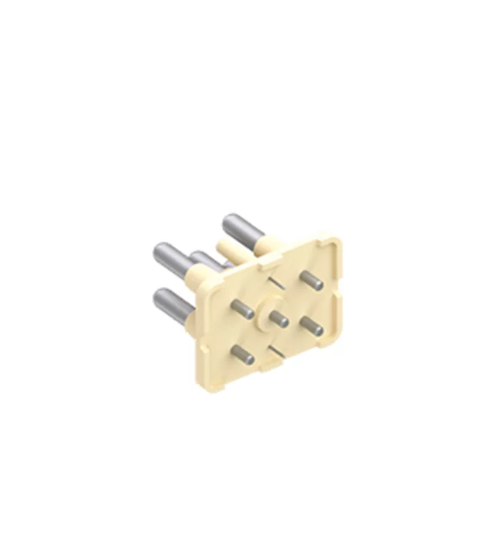 PCB-adapter, 4+2p+GND, 7,5+40A, 400/690+250V, for PCB-size up to 2,4mm