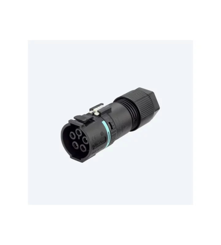 Mini socket connector 5P screw D7-13.0