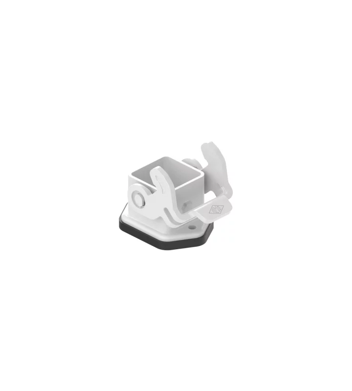 bulkhead mounting housing, size 21.21, CK plastic, 1 lever