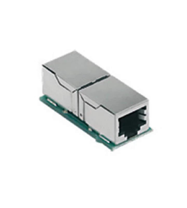 female contact, 4p+GND, crimp, 1A, 50V, RJ45