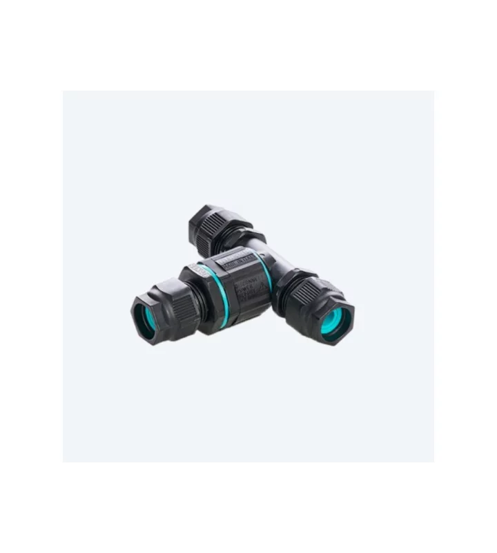 Mini joint connector T, Screw with wire protection
