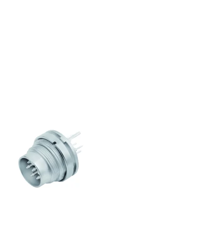 Male panel mount connector