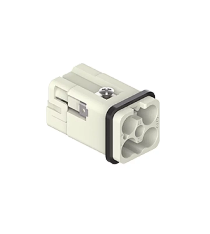 male insert, size 21.21, 3+2p+PE, crimp, 40+10A, 400+250V