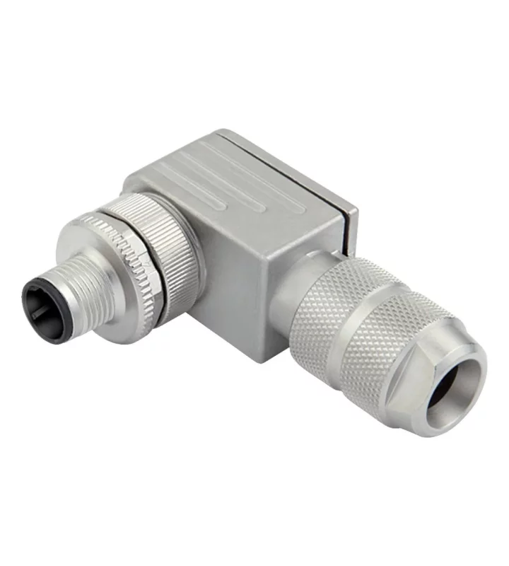 M12 Male angled connector