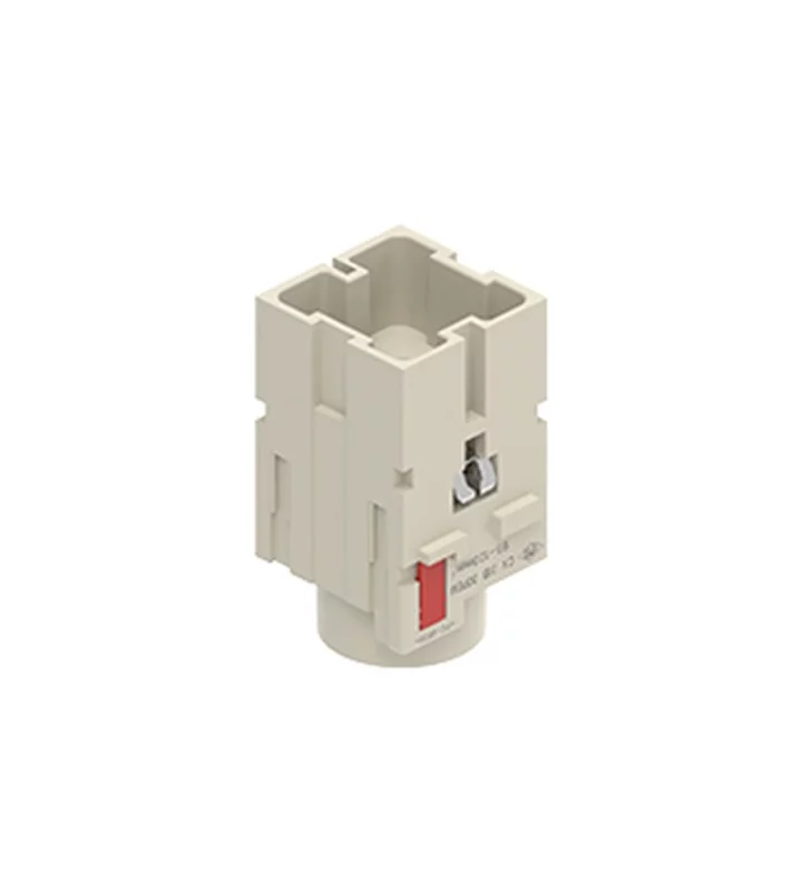 male insert, MIXO, 2MU, 1PE, crimp, 300A, 600V