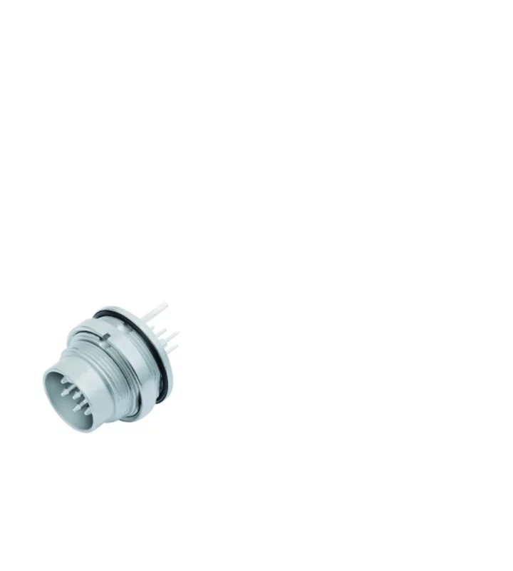 Male panel mount connector
