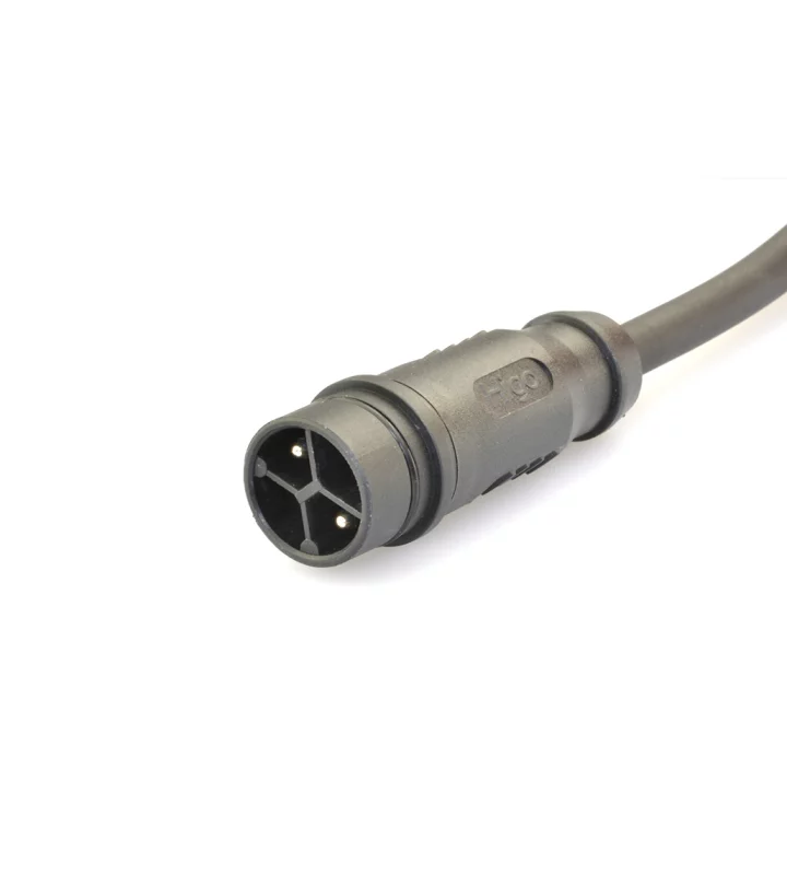 Battery male plug connector 48V code, no locking push-on