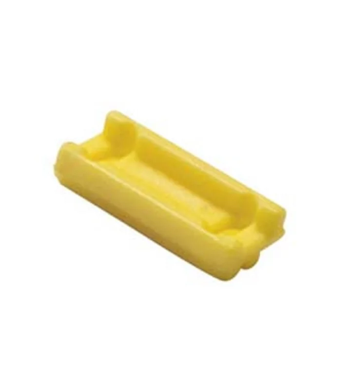 coding element, plastic, 4 coding possibilities, for female inserts CK and CKS 04, yellow