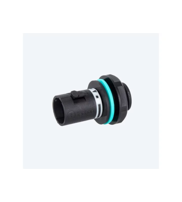 Micro plug connector panel-mounted screw M16