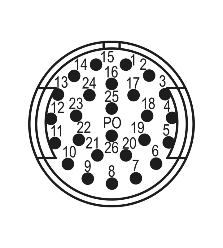 Inserts 26-pole