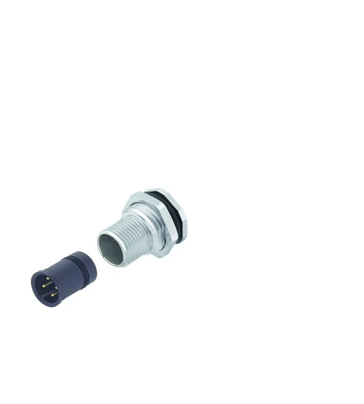 Male panel mount connector