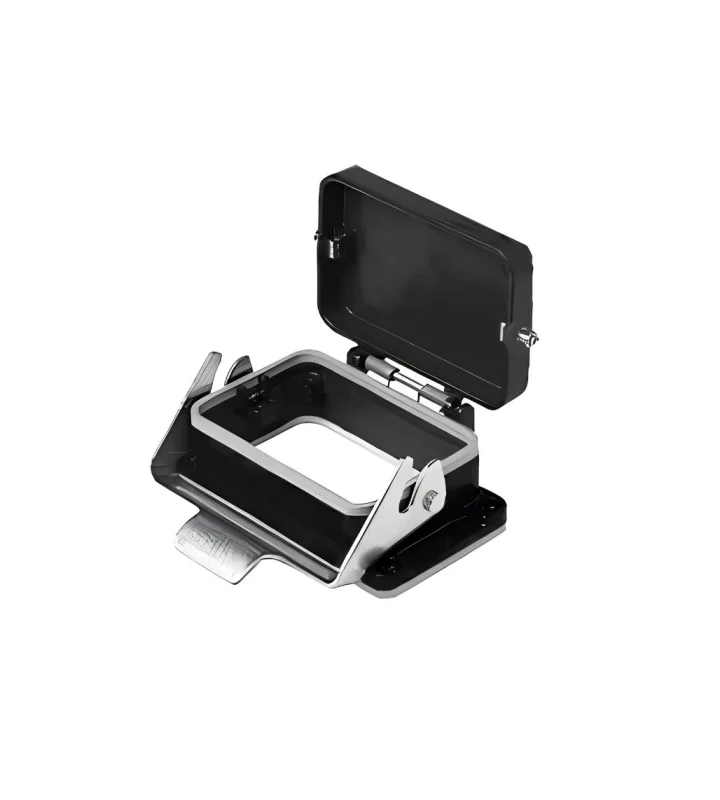 bulkhead mounting housing, size 104.62, W-TYPE alu, 1 lever, cover metal