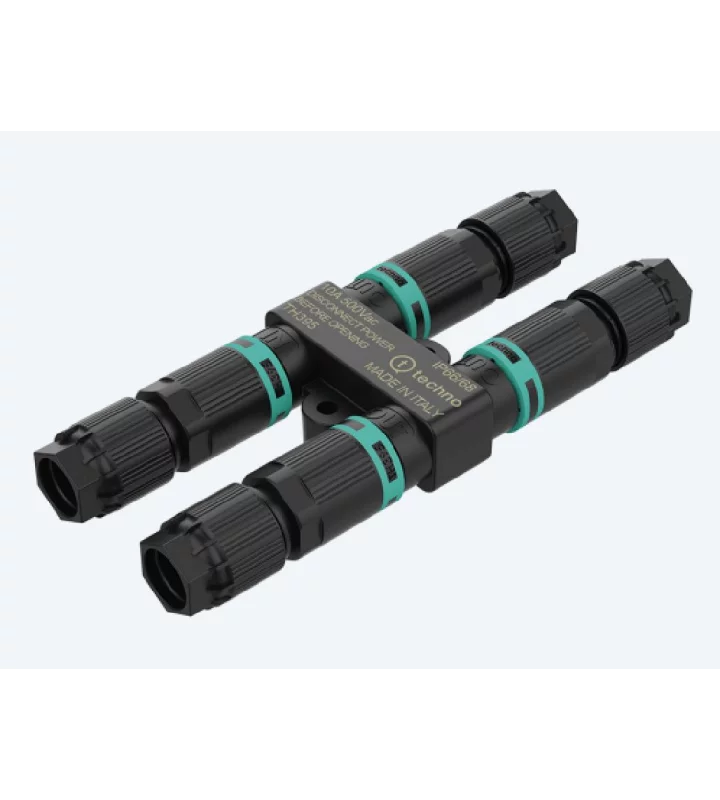 Micro Junction Connector "H" 2p Screw L-N 