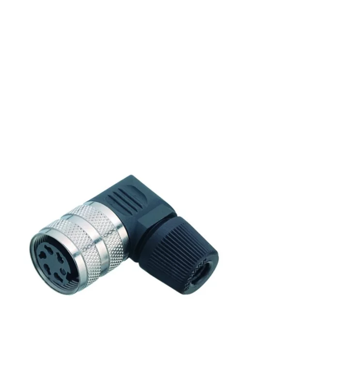Female angled connector