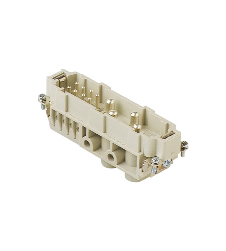 male insert, size 104.27, 4+8p+PE, screw, 80+16A, 400+230/400V