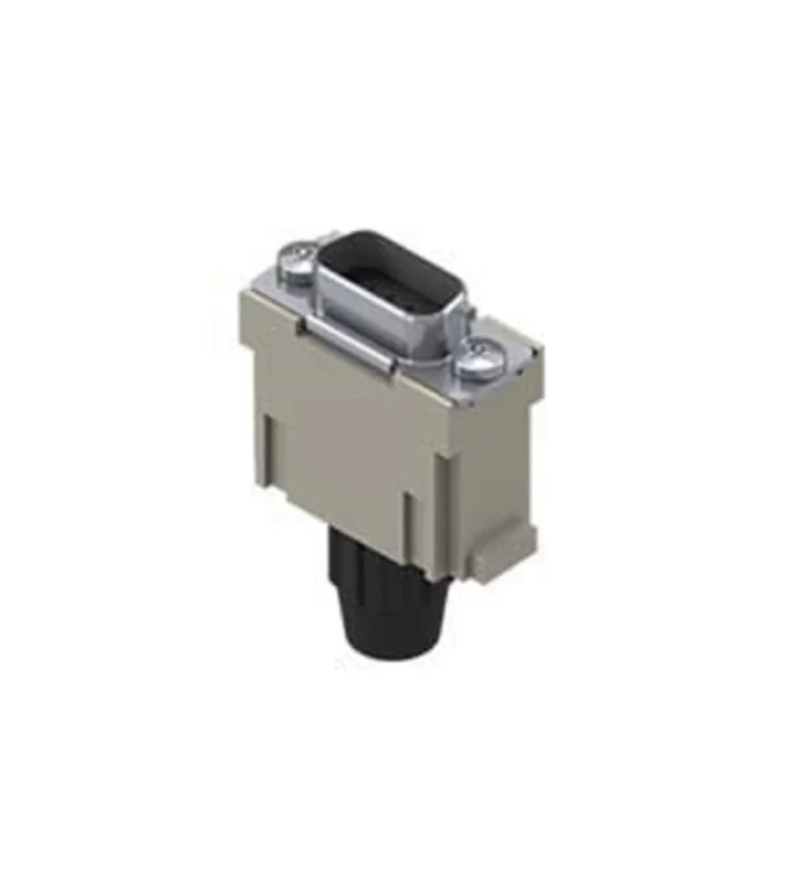 male insert, MIXO, 1MU, 9p, crimp, 5A, 50V, D-SUB