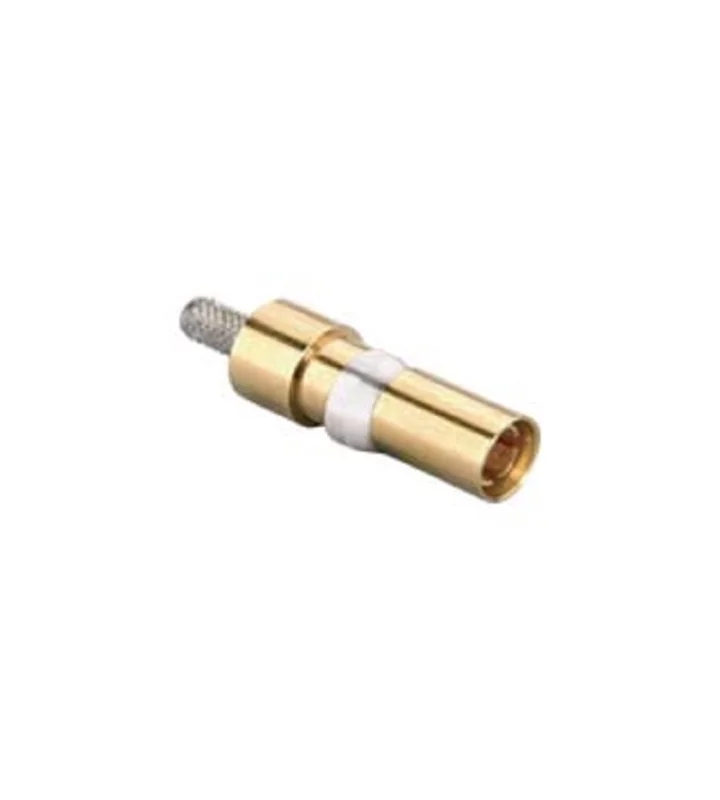 male contact, gold, crimp, COAX 75ohm