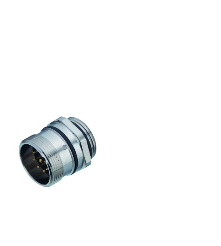 Male panel mount connector