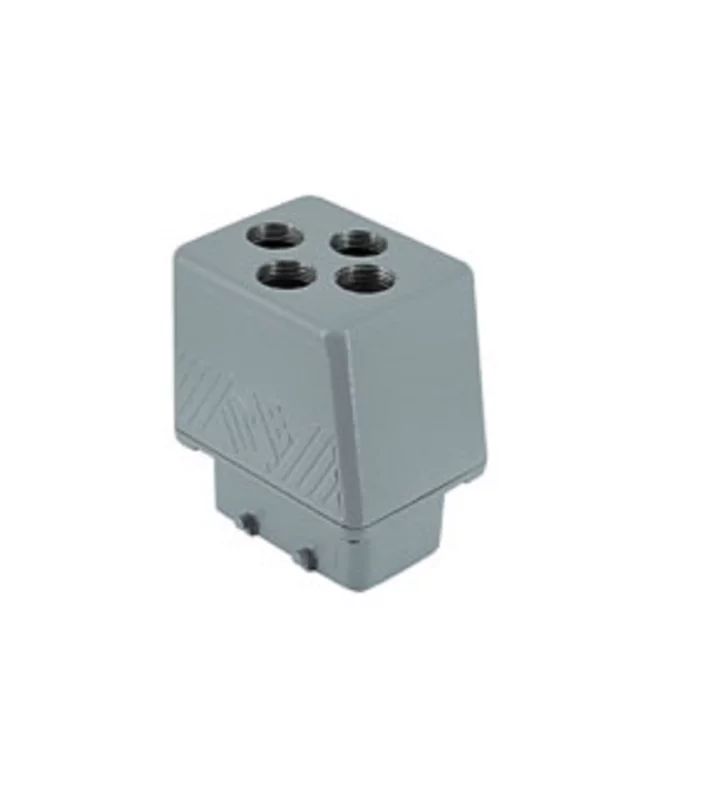 hood, size 57.27, BIG alu, 4 pegs, 4xM20 top, extended terminal compartment
