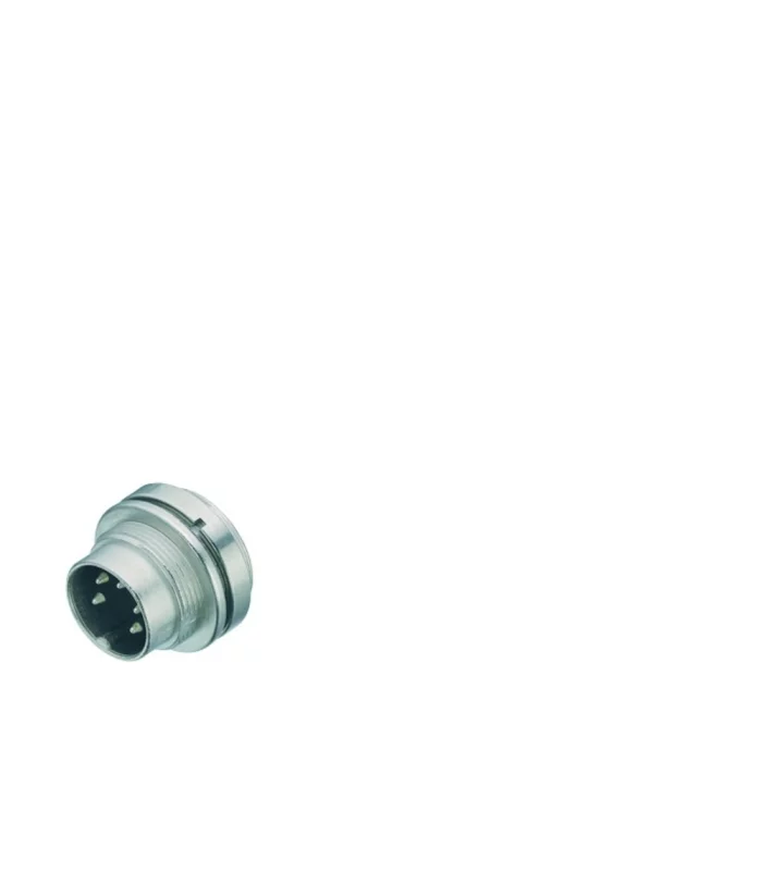 Male panel mount connector