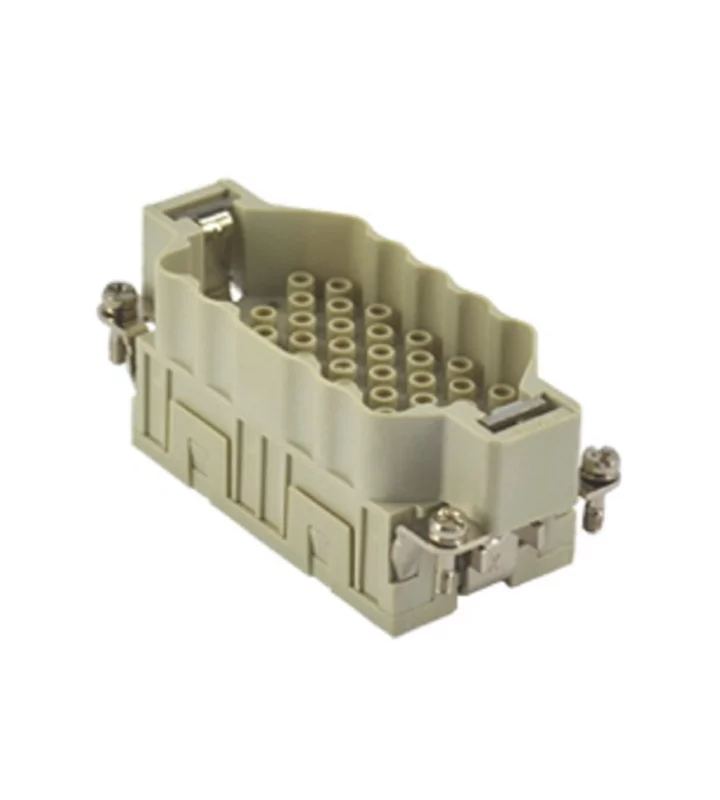 male insert, size 77.27, 40p+PE, crimp, 16A, 500V