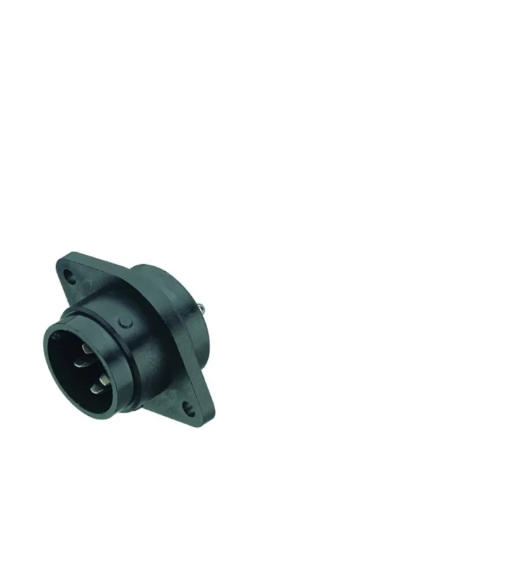 Male panel mount connector