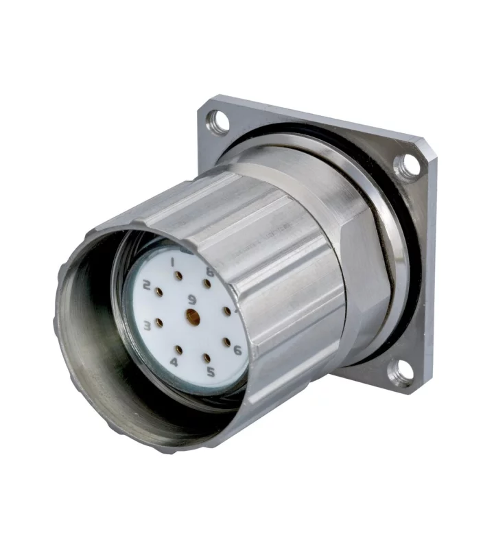 Panel Connector, Female Thread
