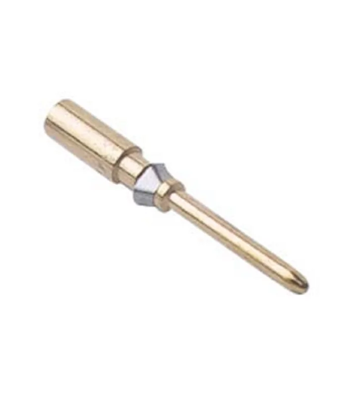 male contact, 0,75mm², gold HNM, crimp, 10A, series CD