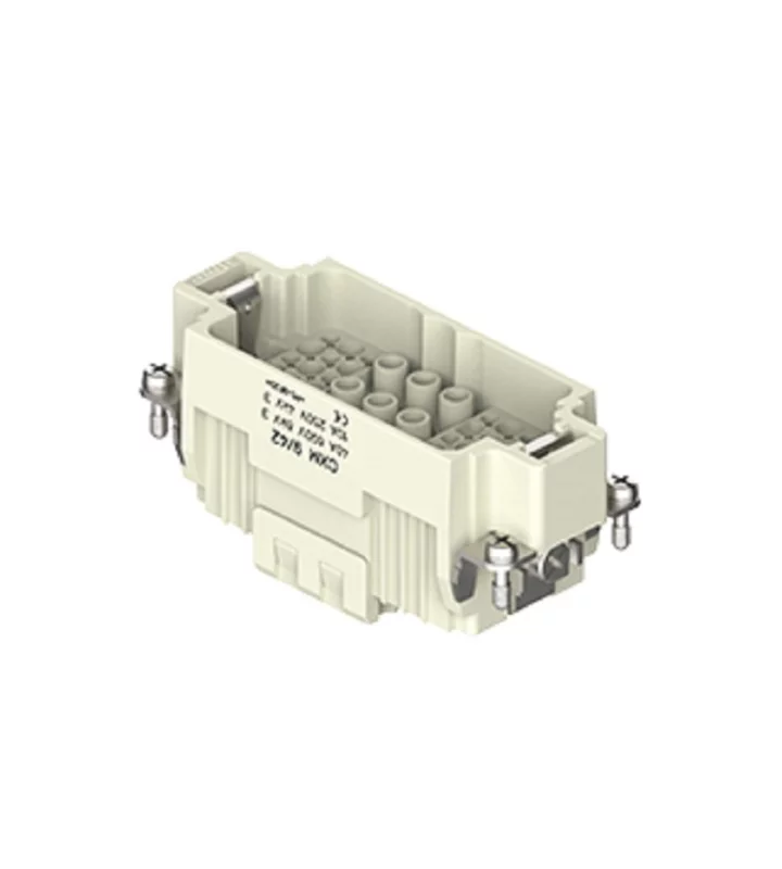 male insert, size 77.27, 9+42p+PE, crimp, 40+10A, 690+250V