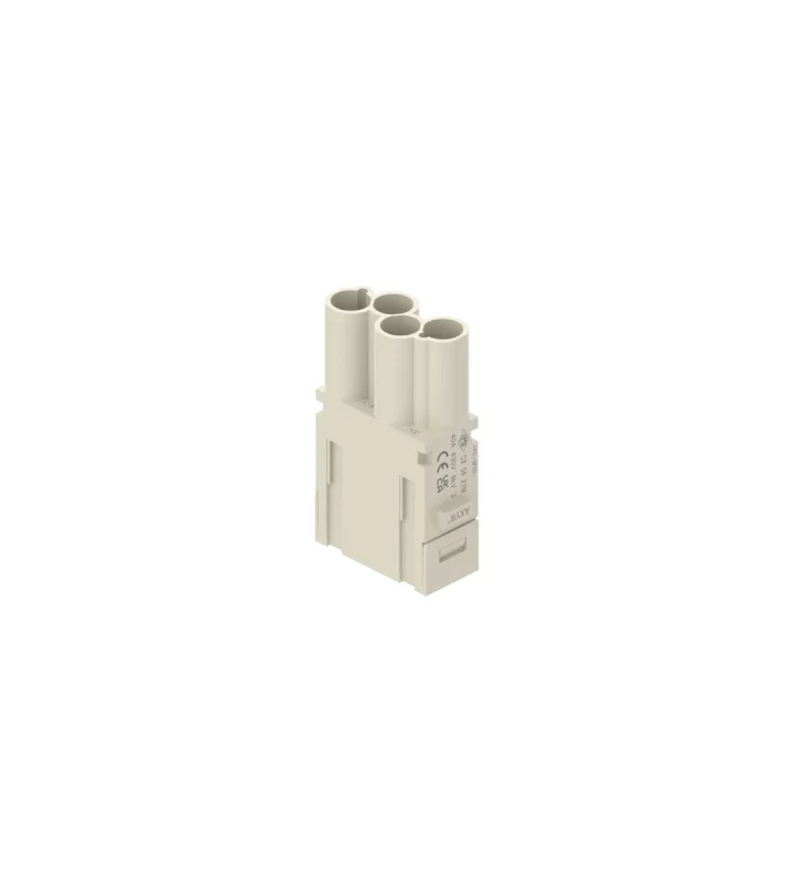male insert, MIXO, 1MU, 4p, AXYR® push-in connection, 40A, 830V