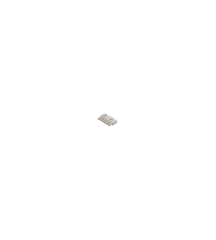 interface module, silver, 6p, plug, 6A, 250V, for PCB-size up to 2,4mm