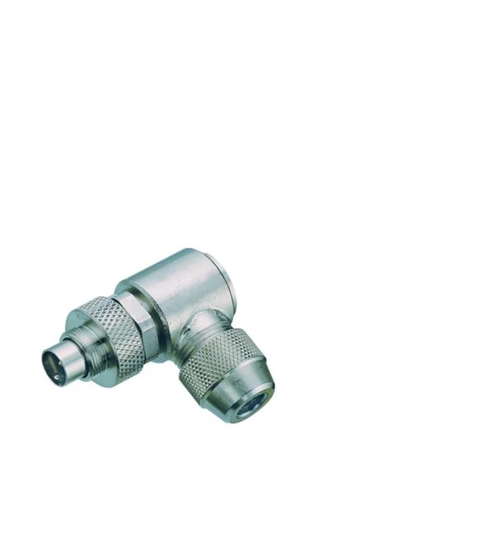 Male angled connector
