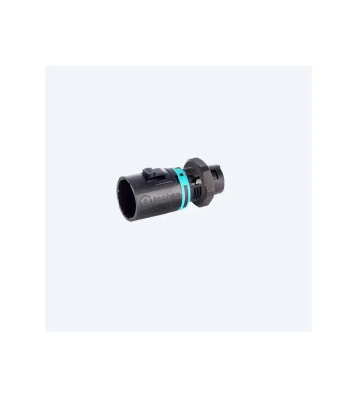 Micro plug connector panel-mounted screw M11