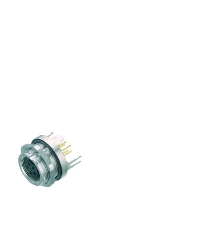 Female panel mount connector