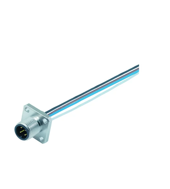 Male panel mount connector