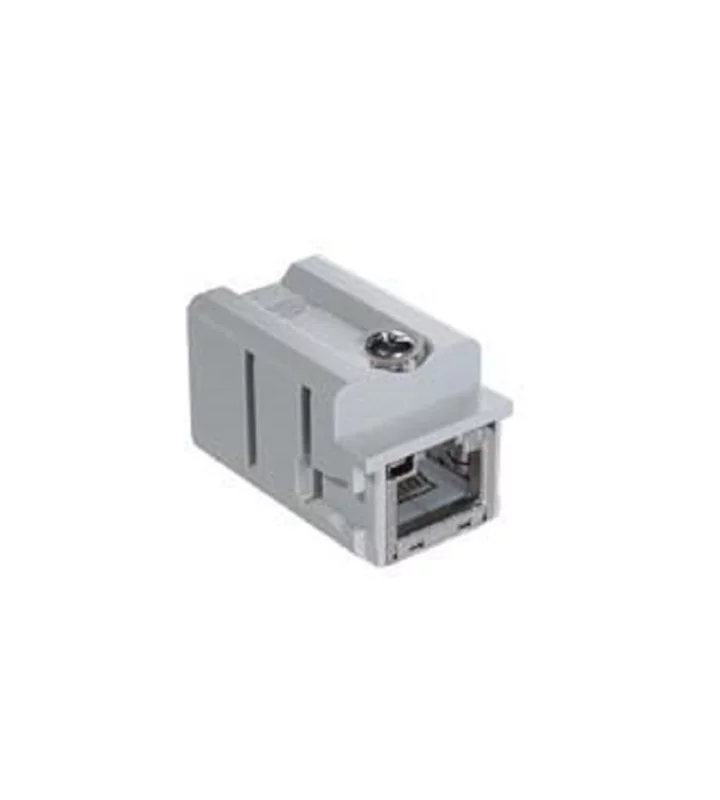 adaptor, size 21.21, with RJ45 female-femal-insert