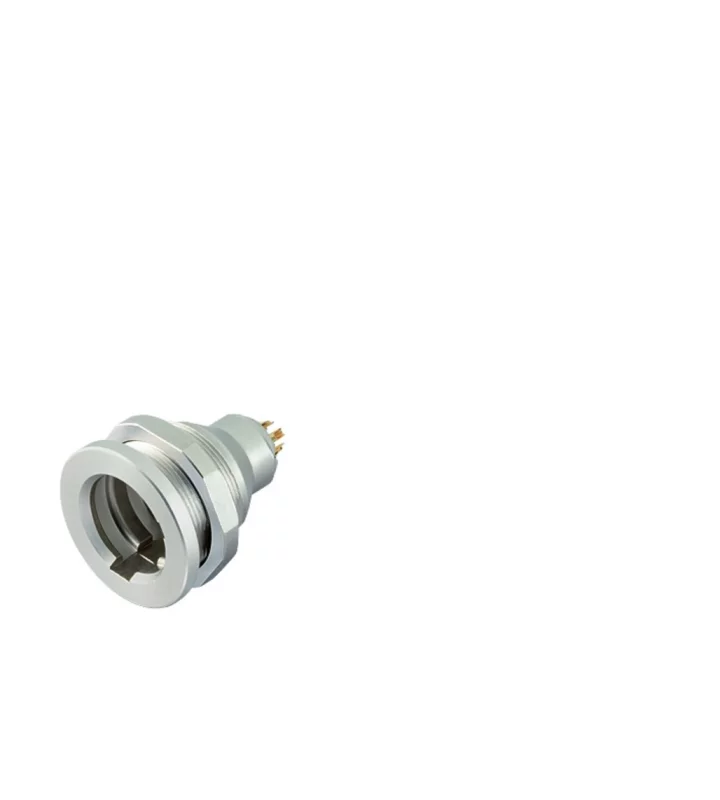 Male panel mount connector