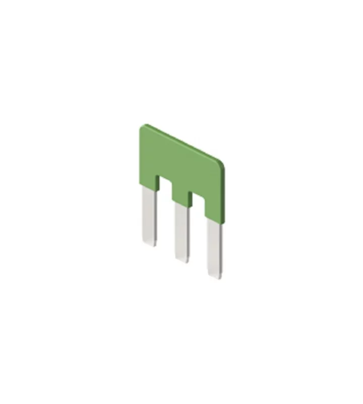 parallel bridge, for 3 contacts, 10A, 50V, for inserts CDSH, green
