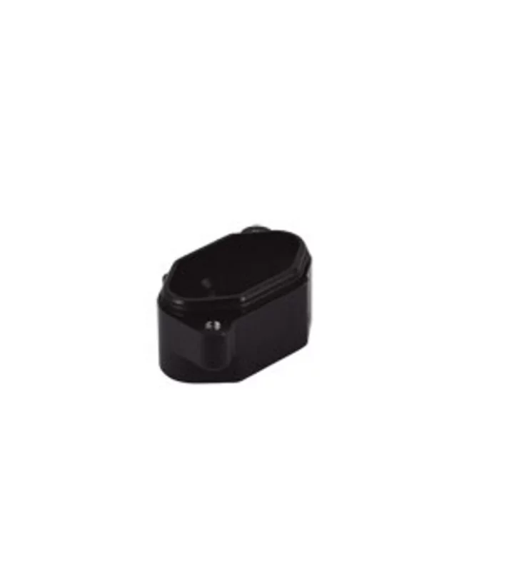 bulkhead mounting housing, size 21.21, IP68 alu, bayonet locking
