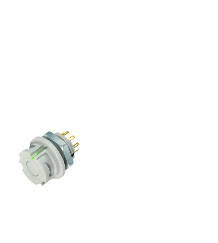 Female panel mount connector