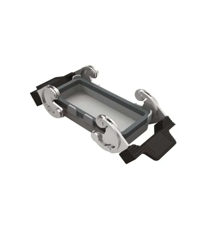 protection cover, size 77.27, EMC alu, 2 levers, gasket, loop