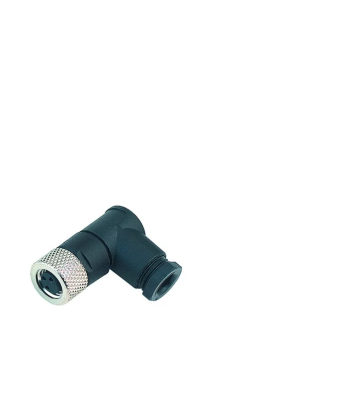 Female angled connector