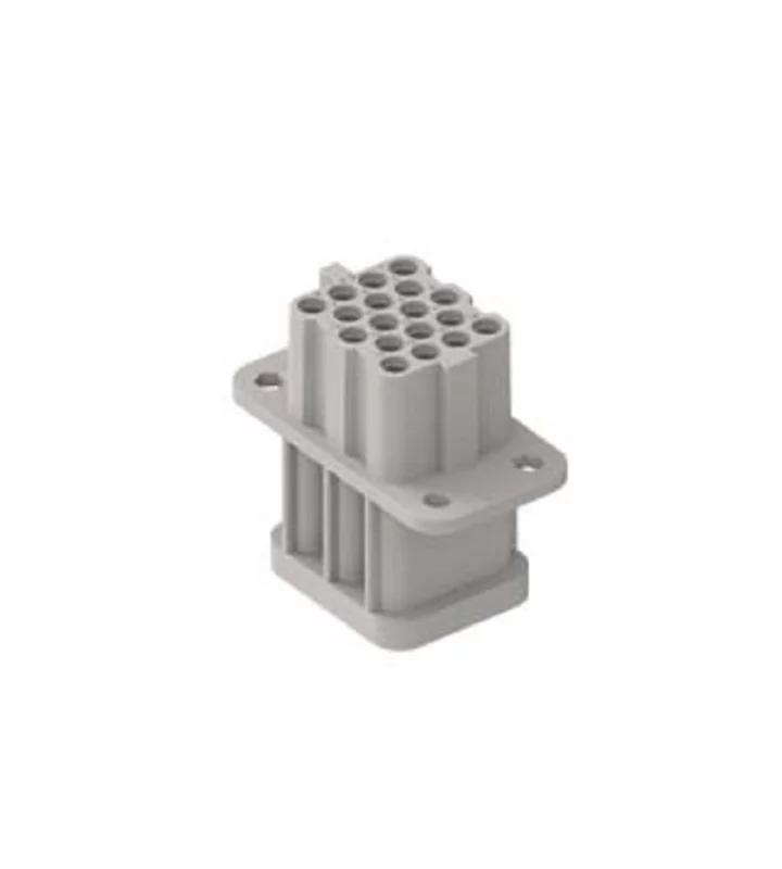 female insert, size 32.13, 17p+PE, crimp, 10A, 160V